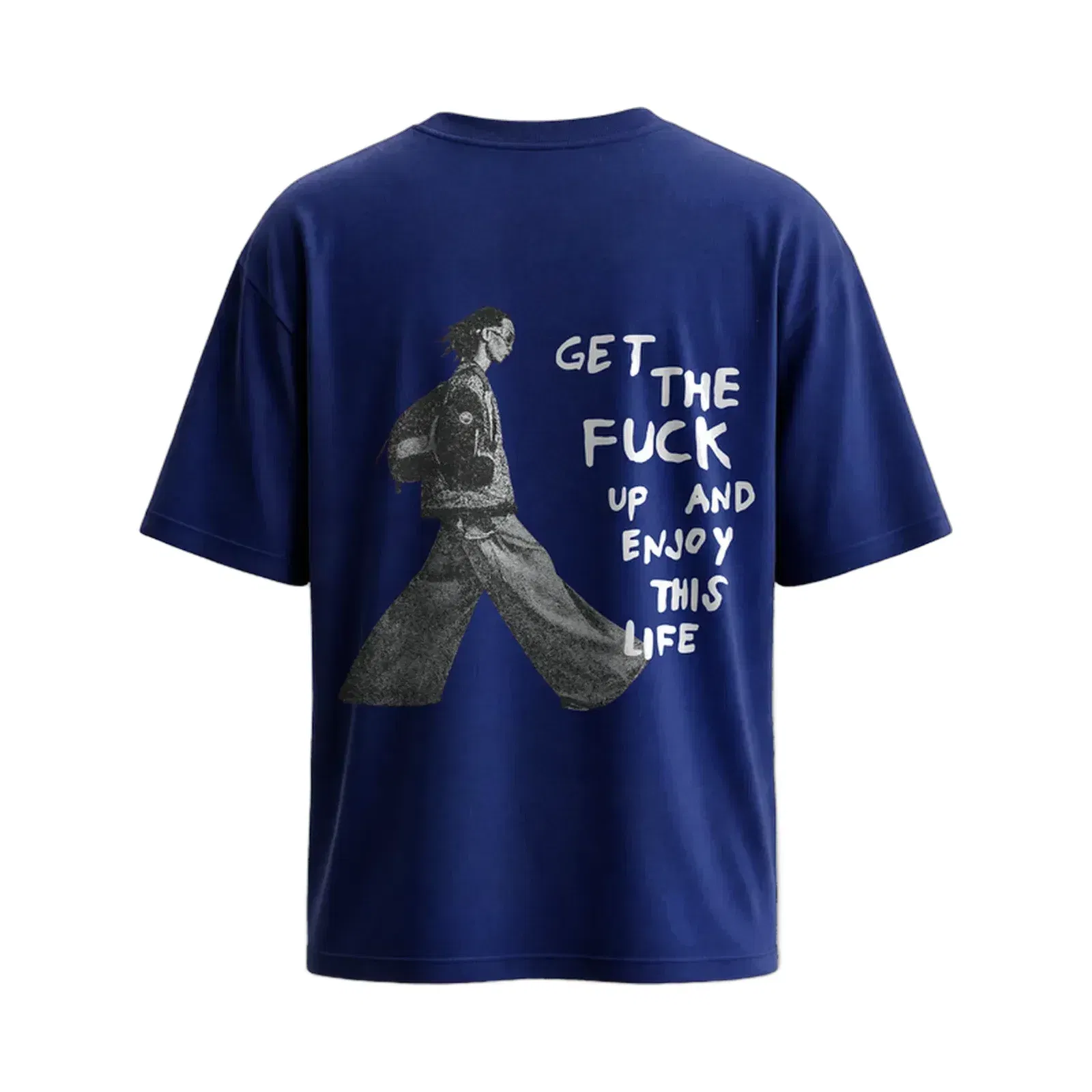 City Off Domes Rise Mode Blue T-Shirt