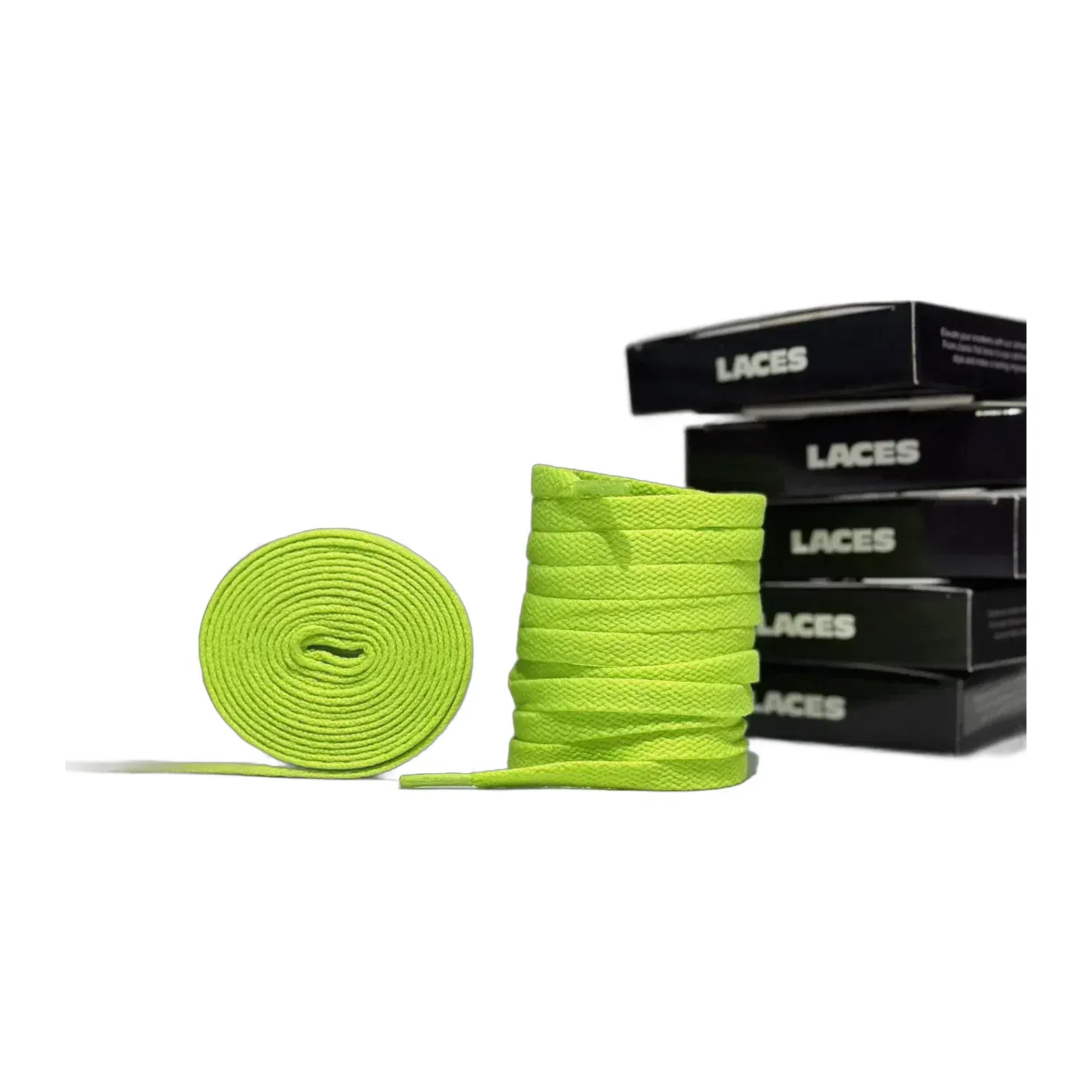 Flat Sneaker Laces- Neon Jordan laces AJ1 Laces Kicks Machine