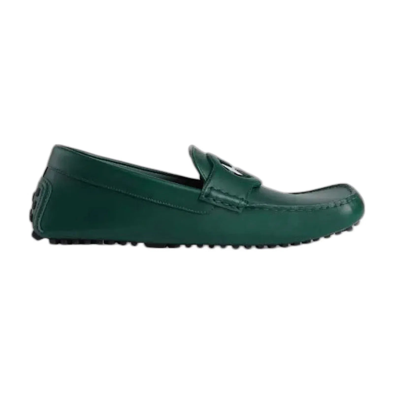 Gucci Interlocking G Moccasins Green