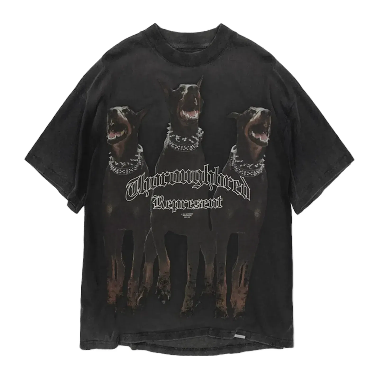 Represent Thoroughbred T-Shirt Vintage Black