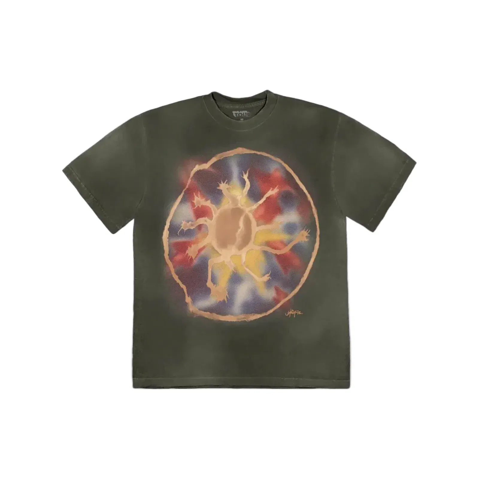 Travis Scott Utopia Is In Philadelphia T-Shirt Multicolor