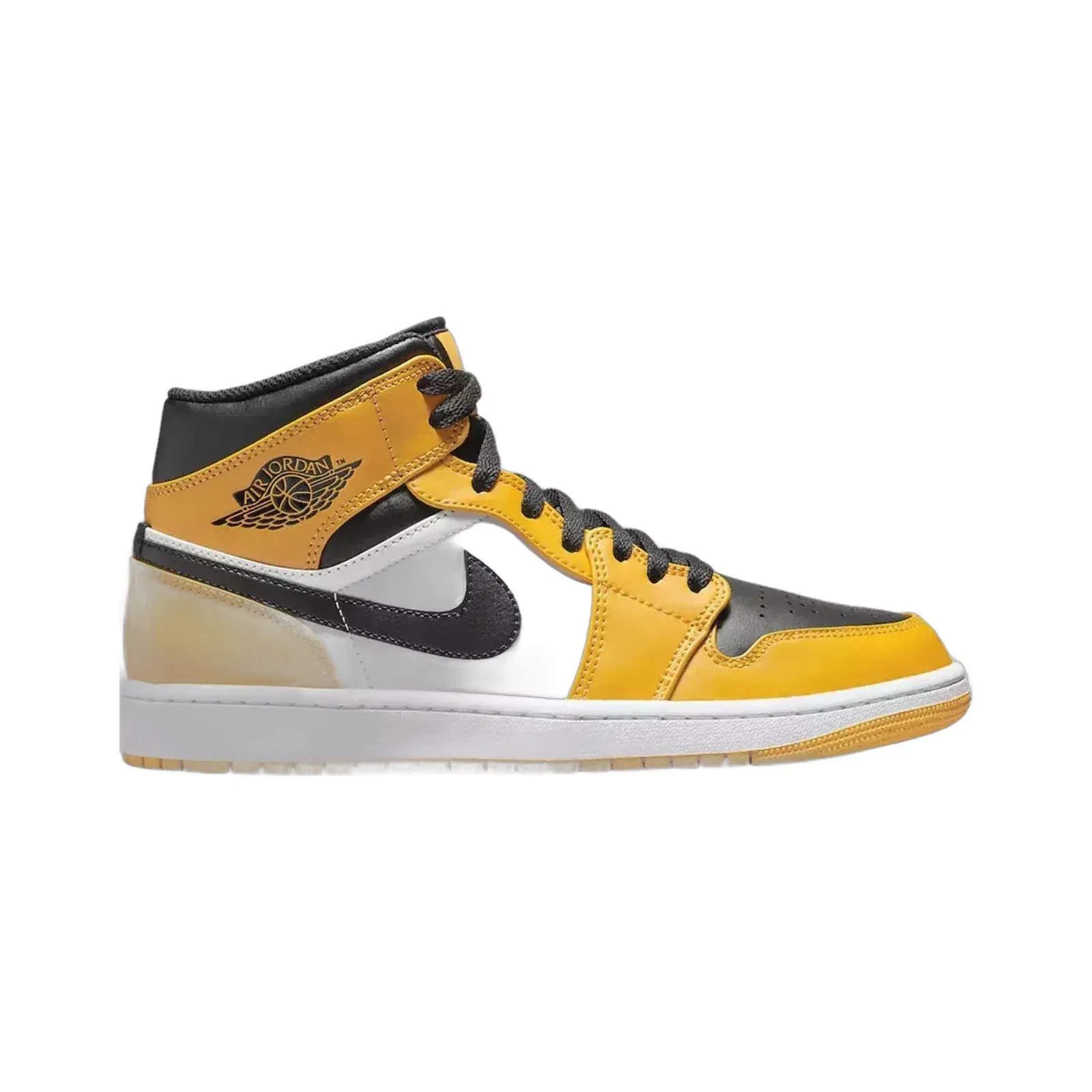 Air Jordan 1 Mid Taxi / Reverse Yellow Toe