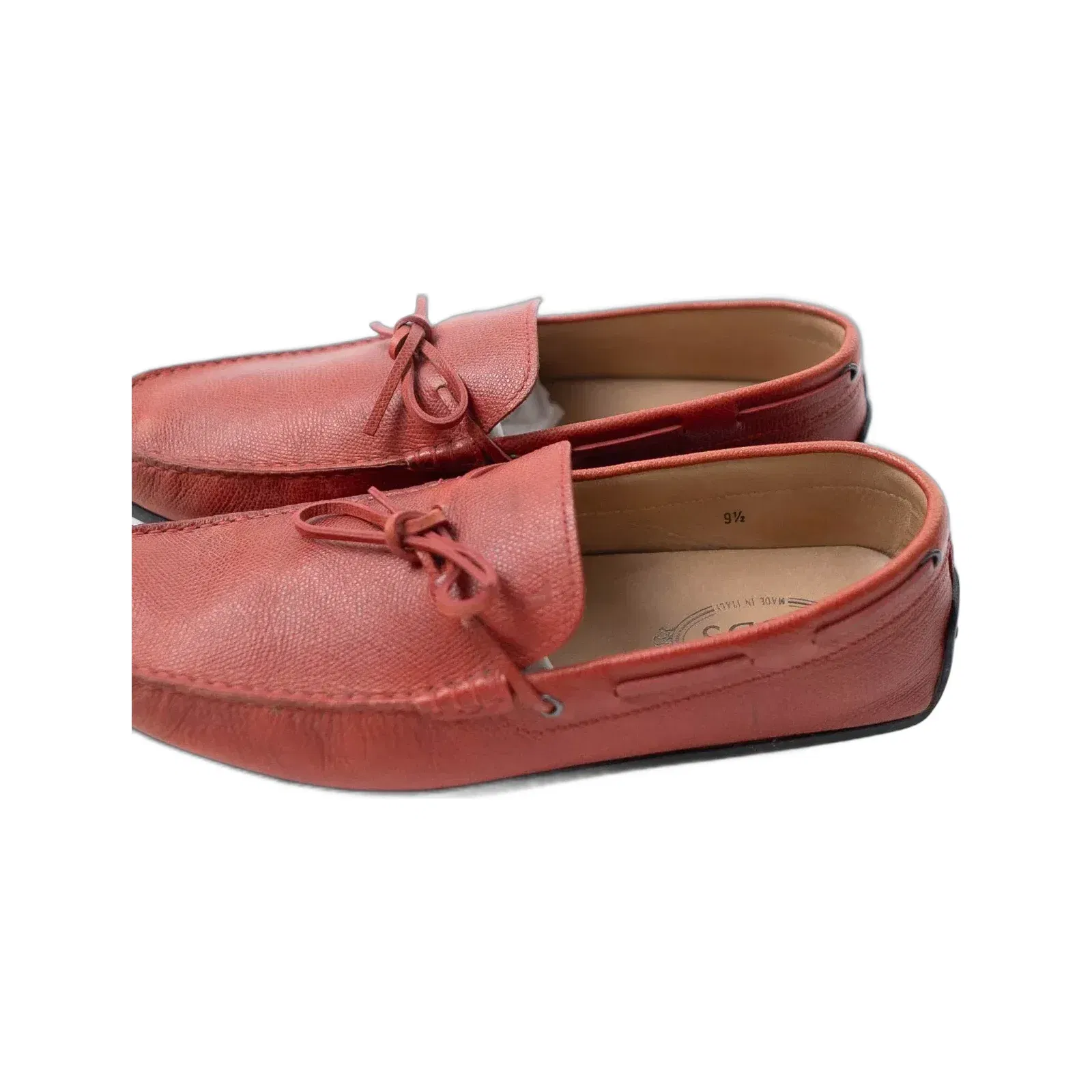 Tods Gommino Slip-On Loafers - Red (UK 9.5)