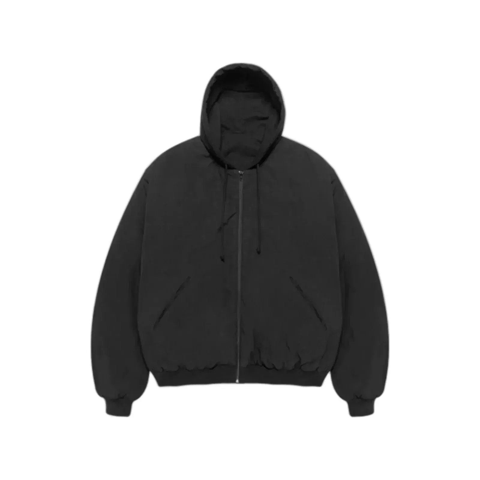Yeezy by Kanye Black Bomber With Fleece Hood JC-08