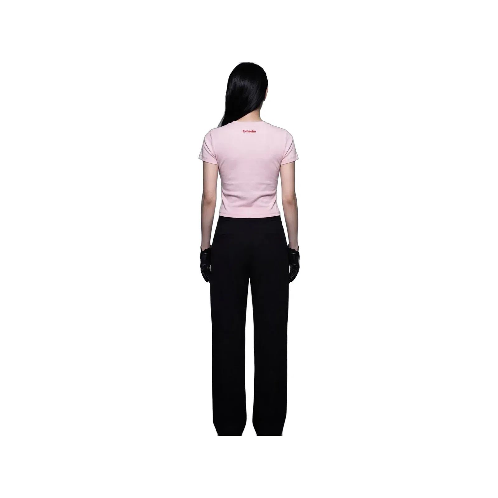 Forfksake Work Pink Baby Tee