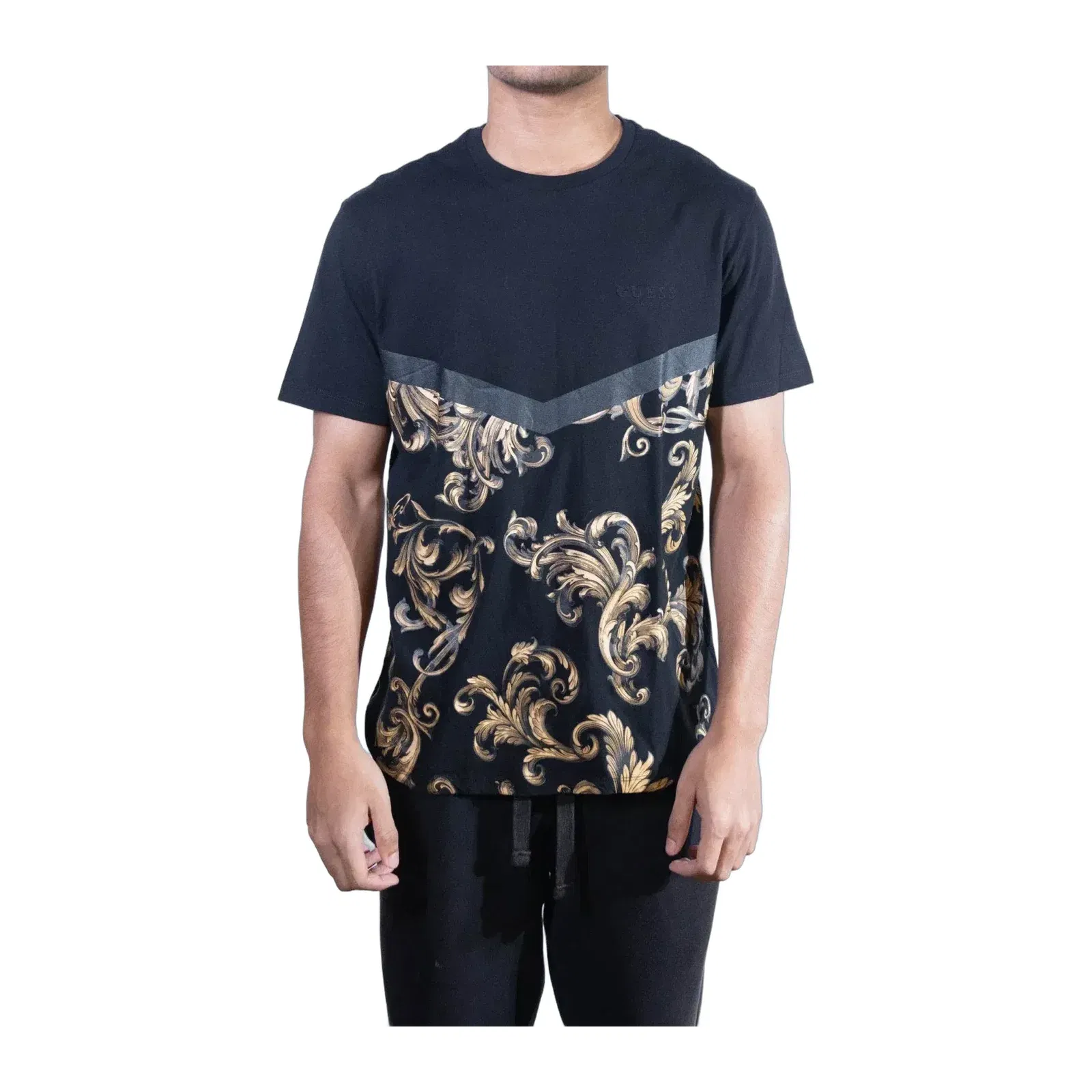 Guess Gold Black T-Shirt (L)
