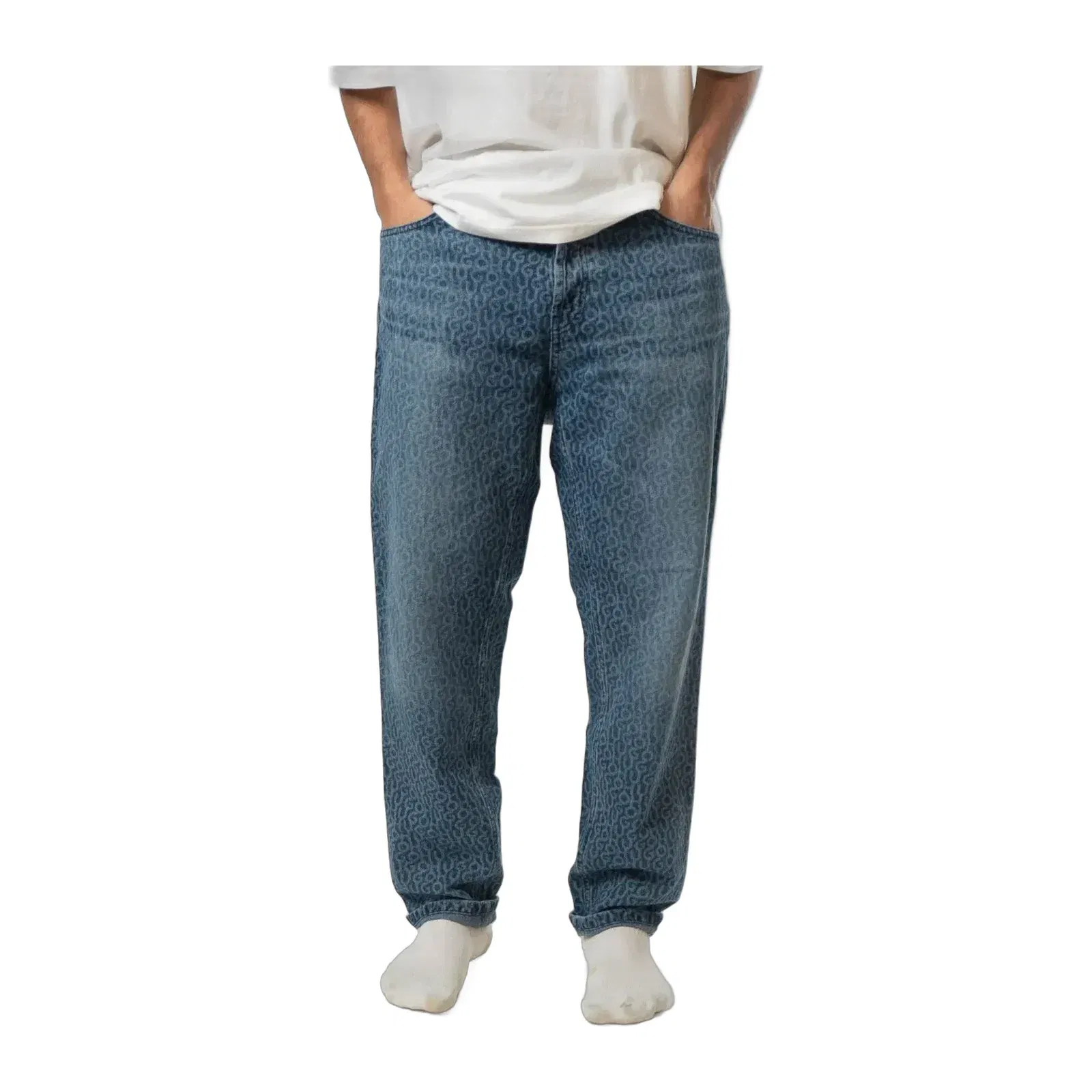 Hugo Boss Logo Blue Jeans (36)