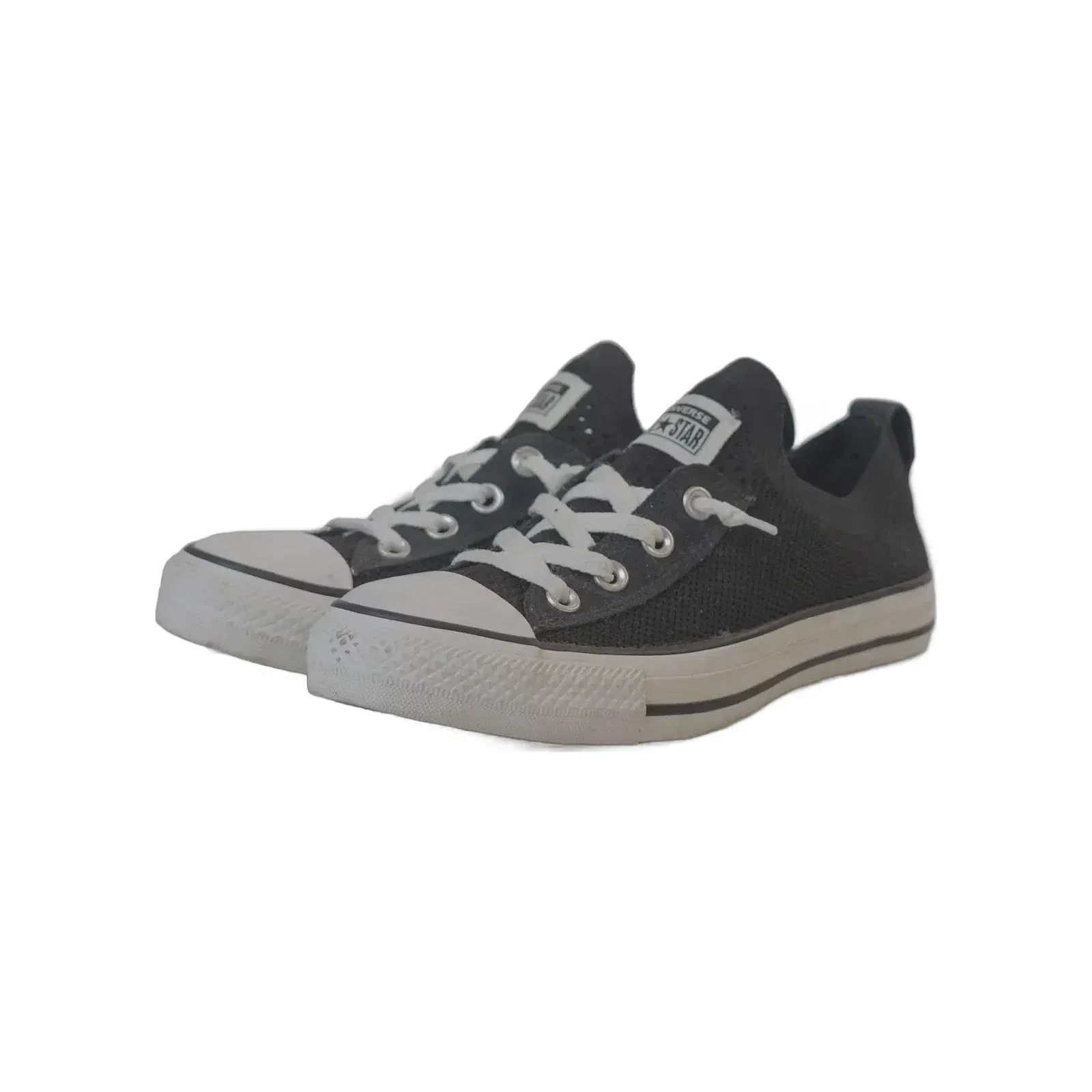 Converse Chuck Taylor All Star Black/White Low Sneakers (UK 6)