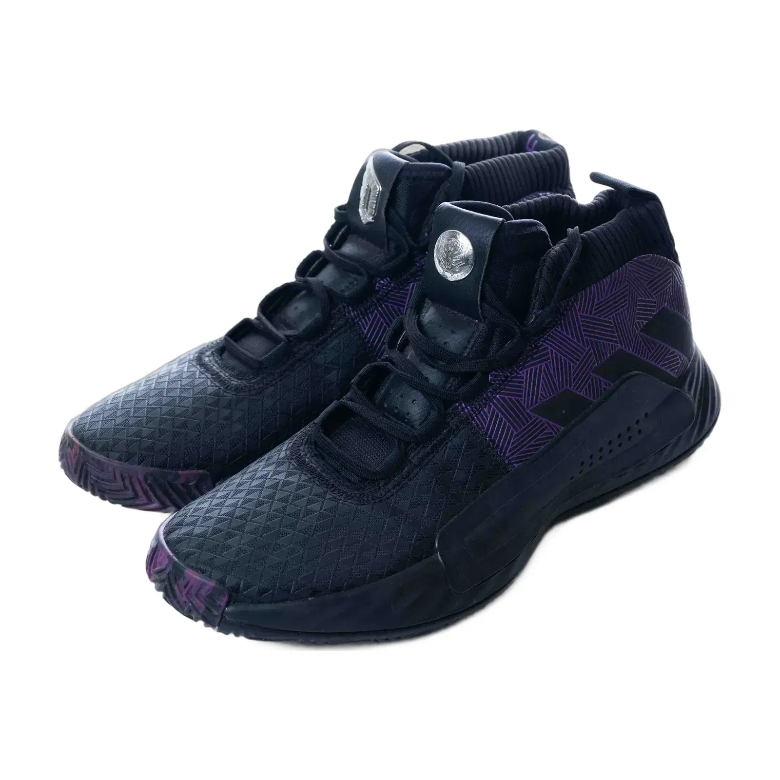 Adidas Dame 5 Marvel Black Panther (UK 11)
