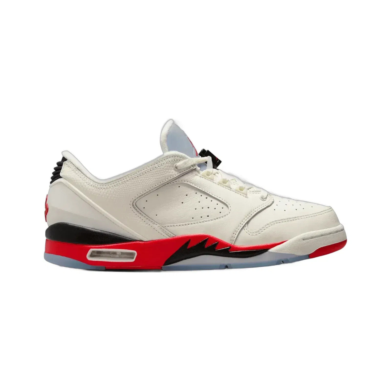 JORDAN SIXTY PLUS LOW { SAIL/FIRE RED-BLACK-REFLECT SILVER