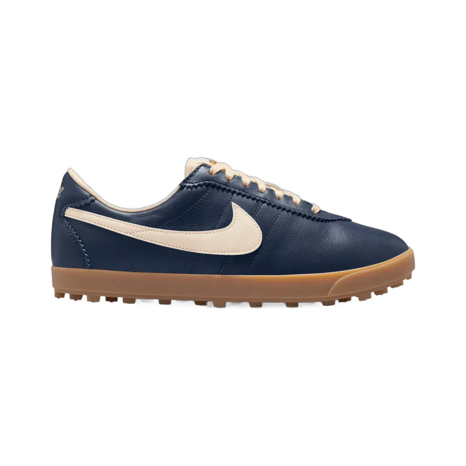 Nike ASTROGRABBER LEATHER { MIDNIGHT NAVY/MUSLIN-GUM LIGHT BROWN