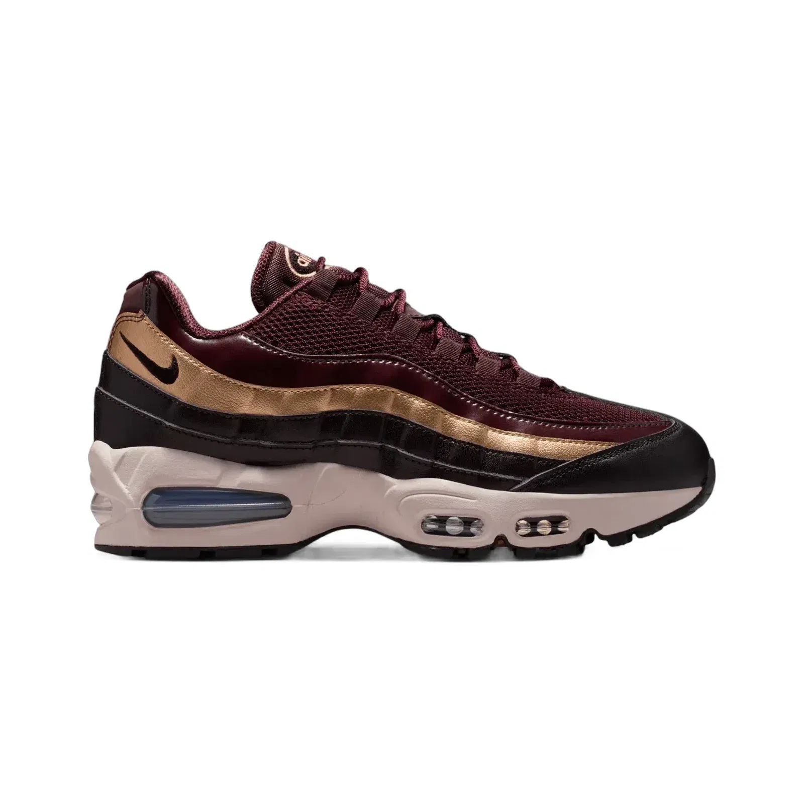 Nike AIR MAX 95 BIG BUBBLE SE { BURGUNDY CRUSH/MTLC RED BRONZE