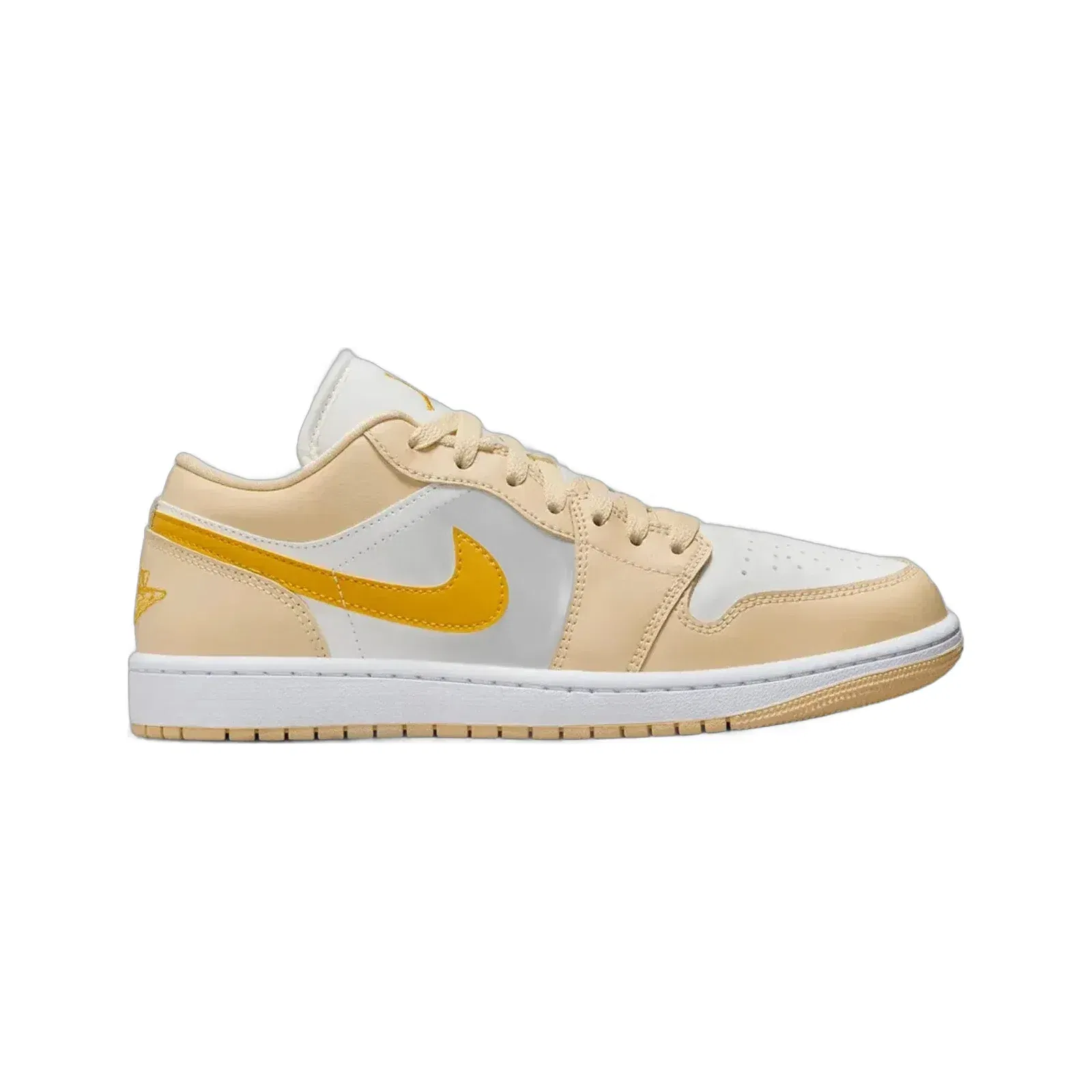 Jordan AIR JORDAN 1 LOW { SAIL/YELLOW OCHRE-PALE VANILLA-WHITE