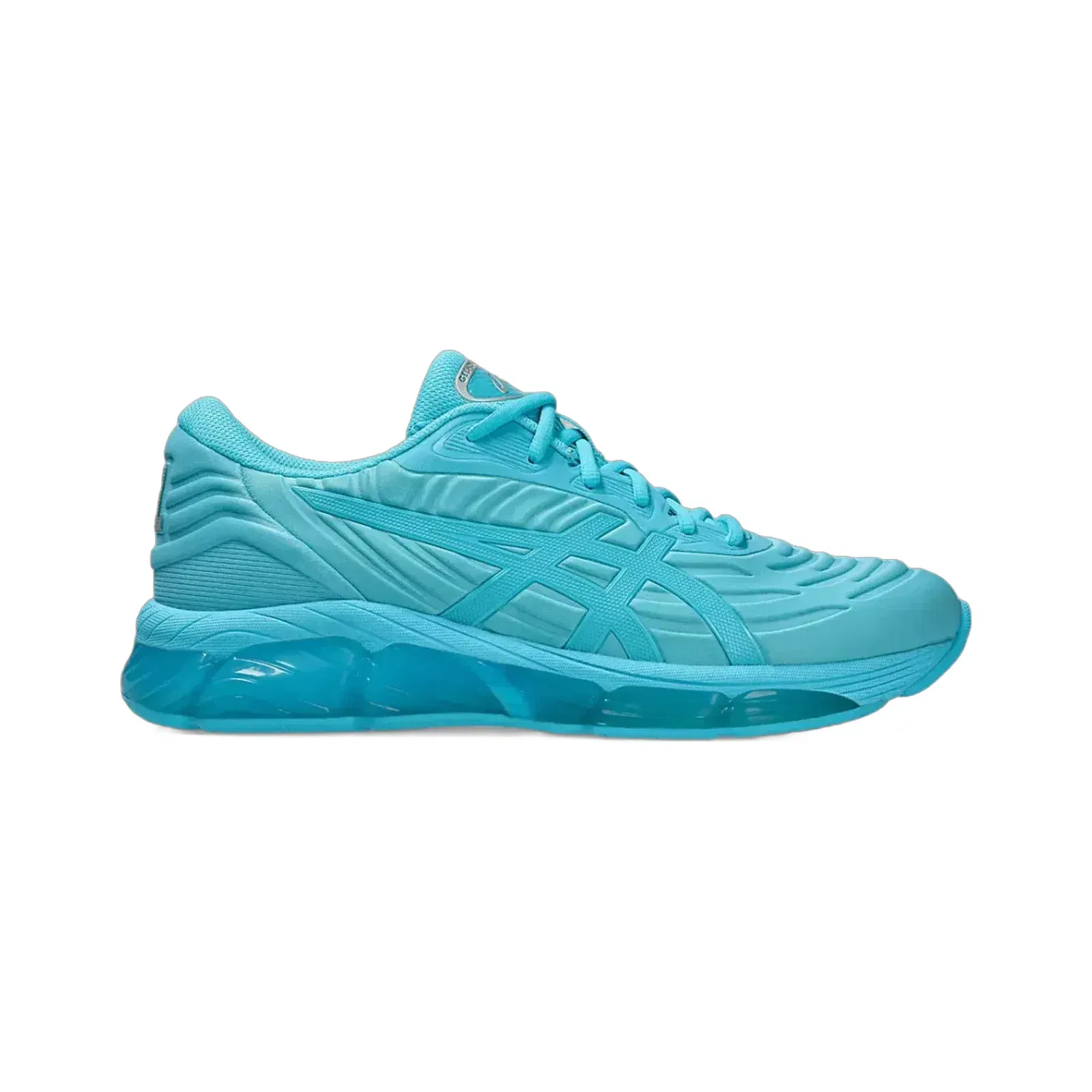 ASICS GEL-QUANTUM 360 VIII EMBOSS { BRIGHT CYAN/AQUARIUM