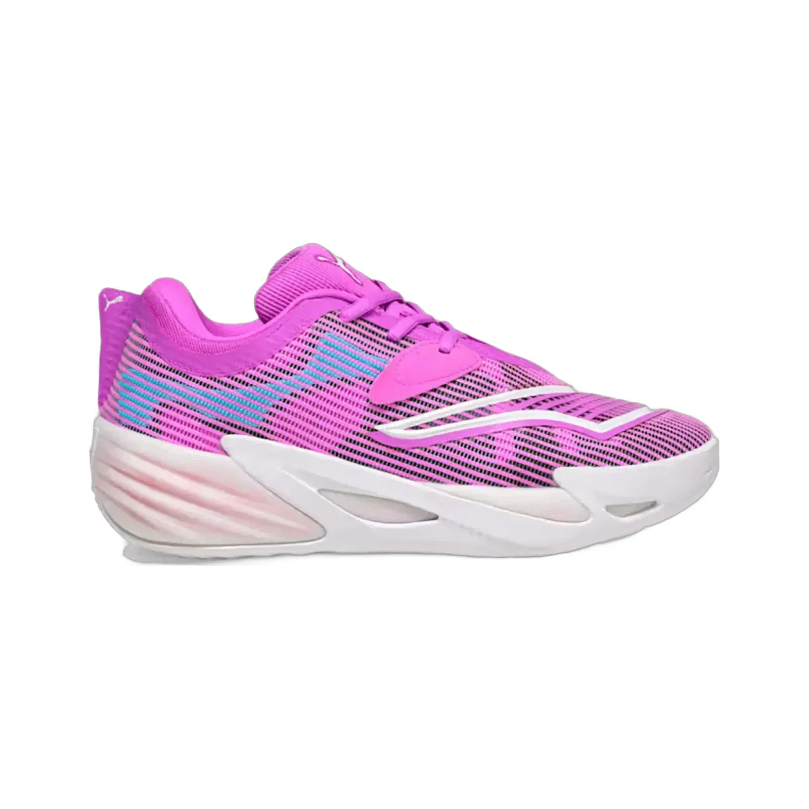 Puma ALL-PRO NITRO 2 HIGH STABILITY { ELECTRIC ORCHID-WHITE