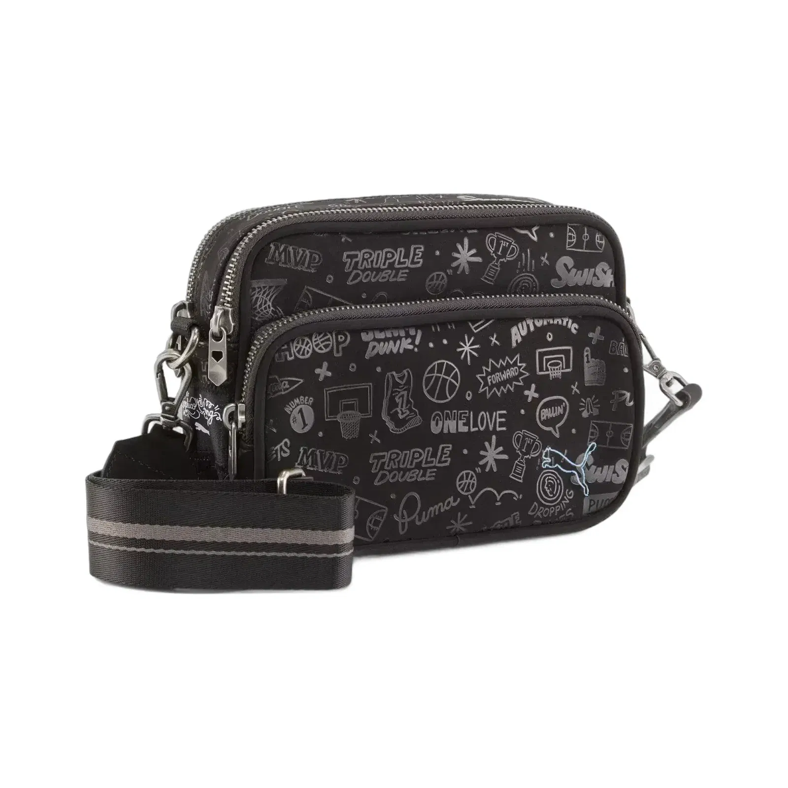 Puma x SOPHIA CHANG CROSS BODY BAG { BLACK