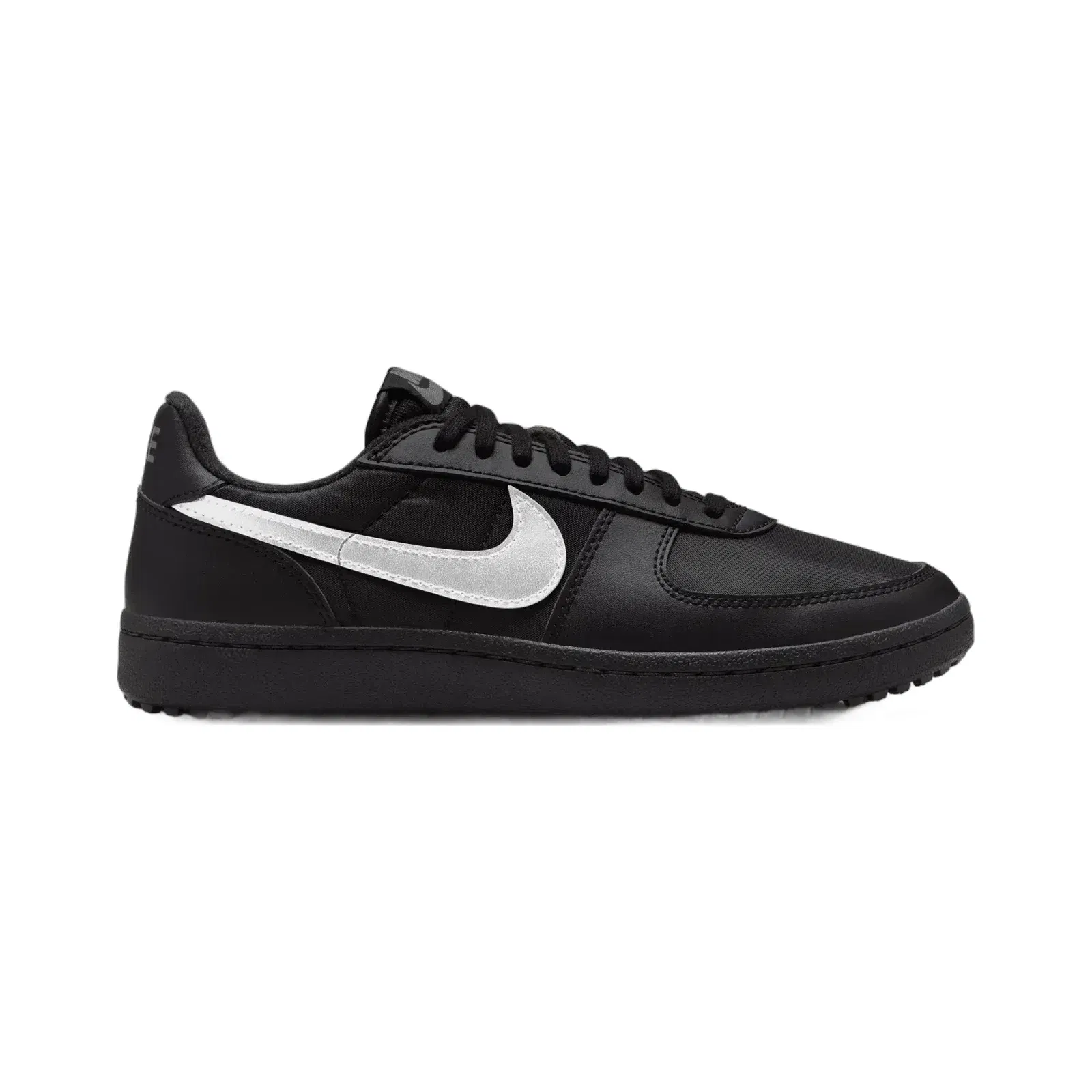 NIKE FIELD GENERAL { BLACK/METALLIC SILVER-BLACK
