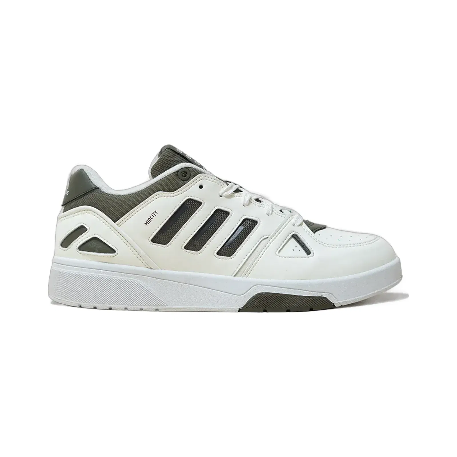 Adidas MIDCITY LOW { OWHITE/OLISTR/SHAOLI