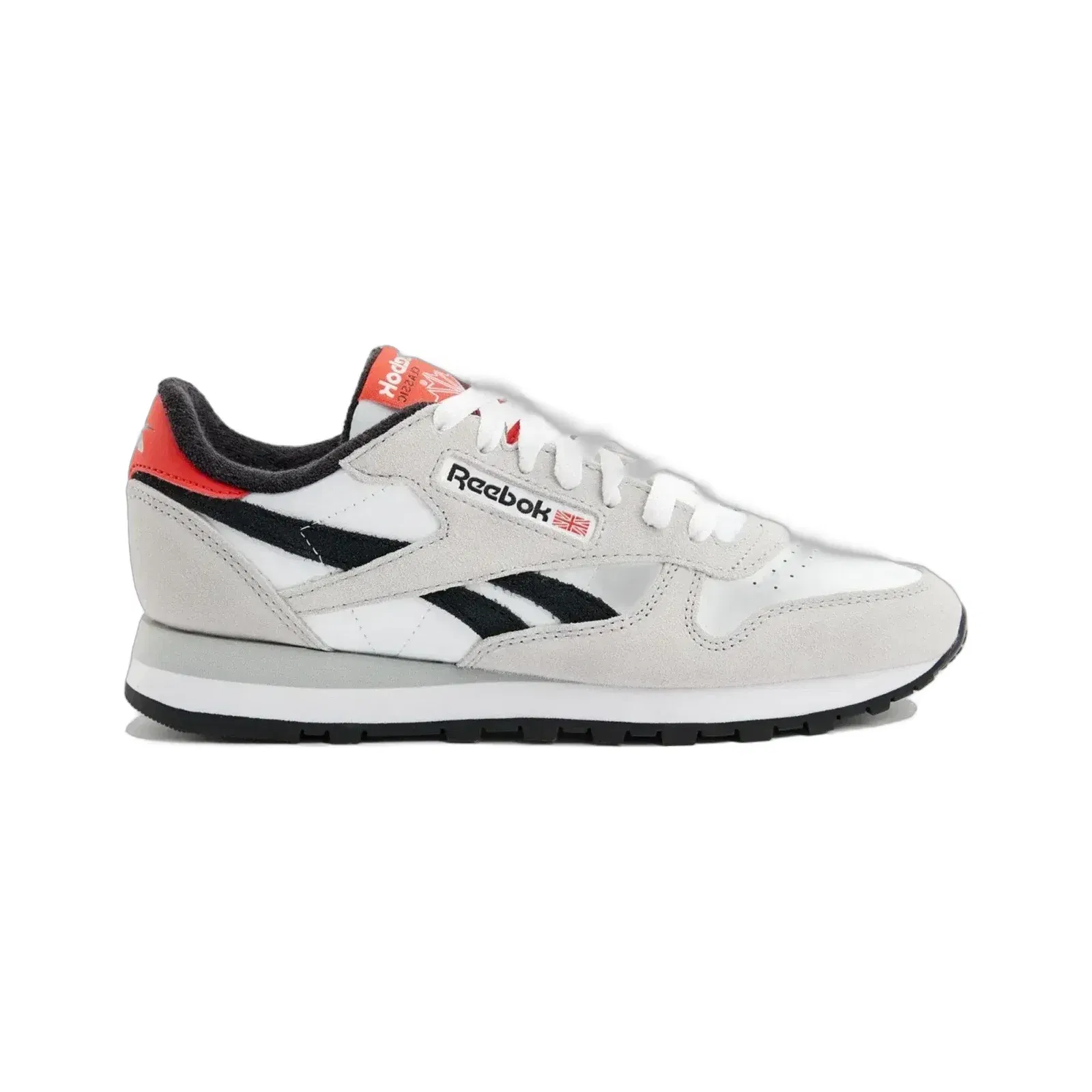 Reebok CLASSIC LEATHER { WHITE/GREY