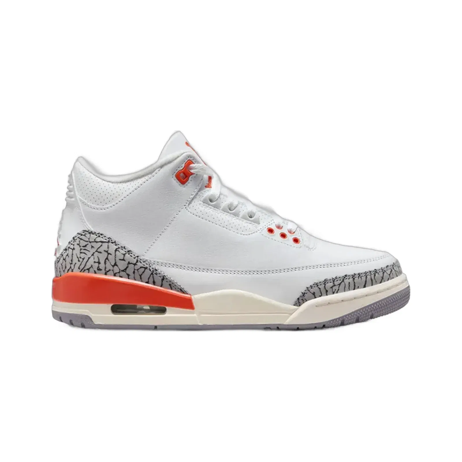 Jordan AIR JORDAN 3 RETRO { WHITE/COSMIC CLAY-SAIL-CEMENT GREY