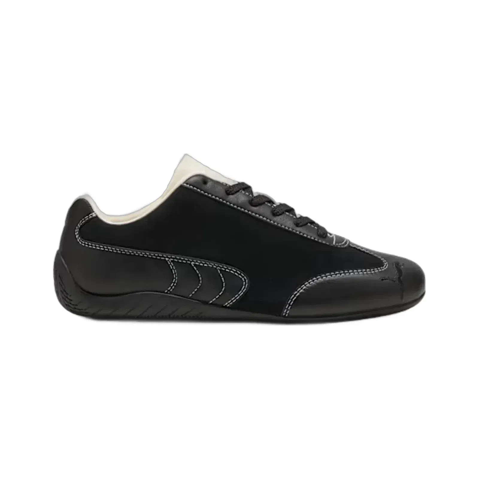 PUMA SPEEDCAT ICON { PUMA BLACK-FROSTED IVORY