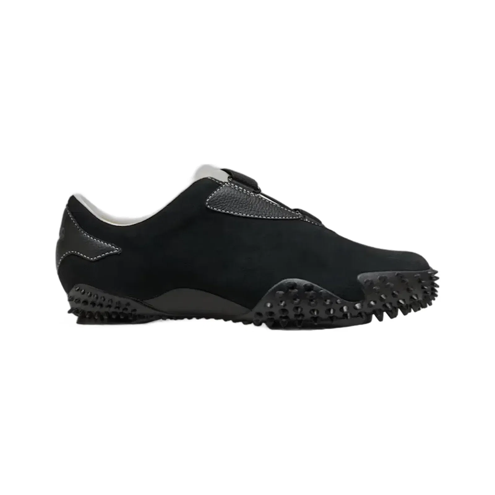 PUMA MOSTRO ICONS SUEDE { BLACK-FROSTED IVORY