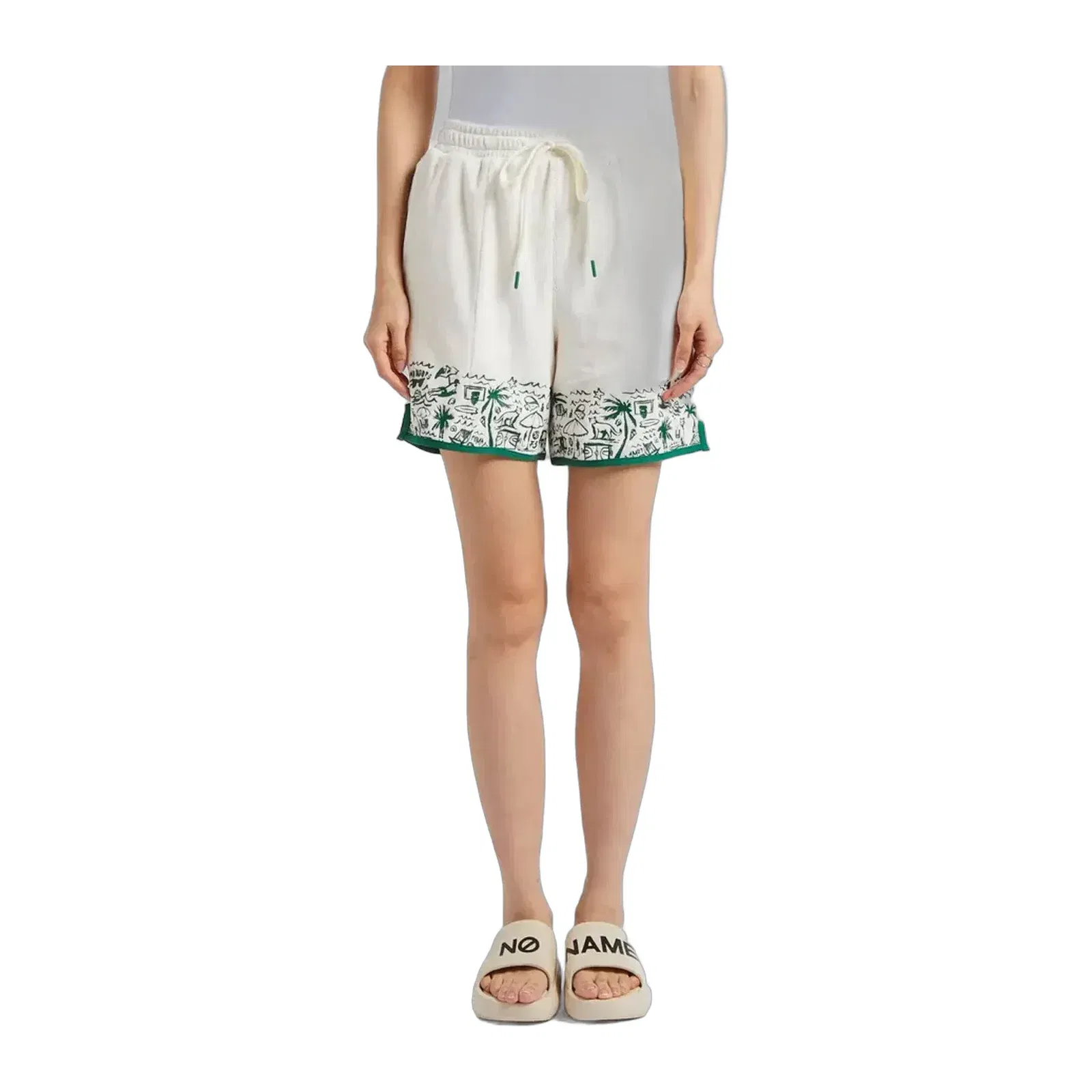 PUMA THE FAIRGROUNDS TERRY BASKETBALL SHORTS { FROSTED LVORY