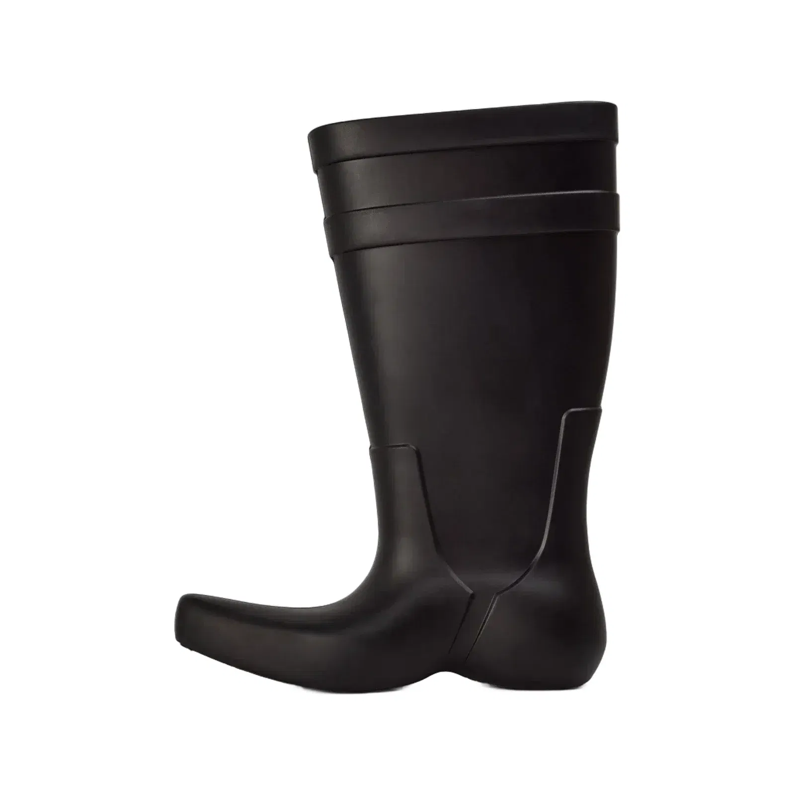 Structured Ankle Heeled Boots