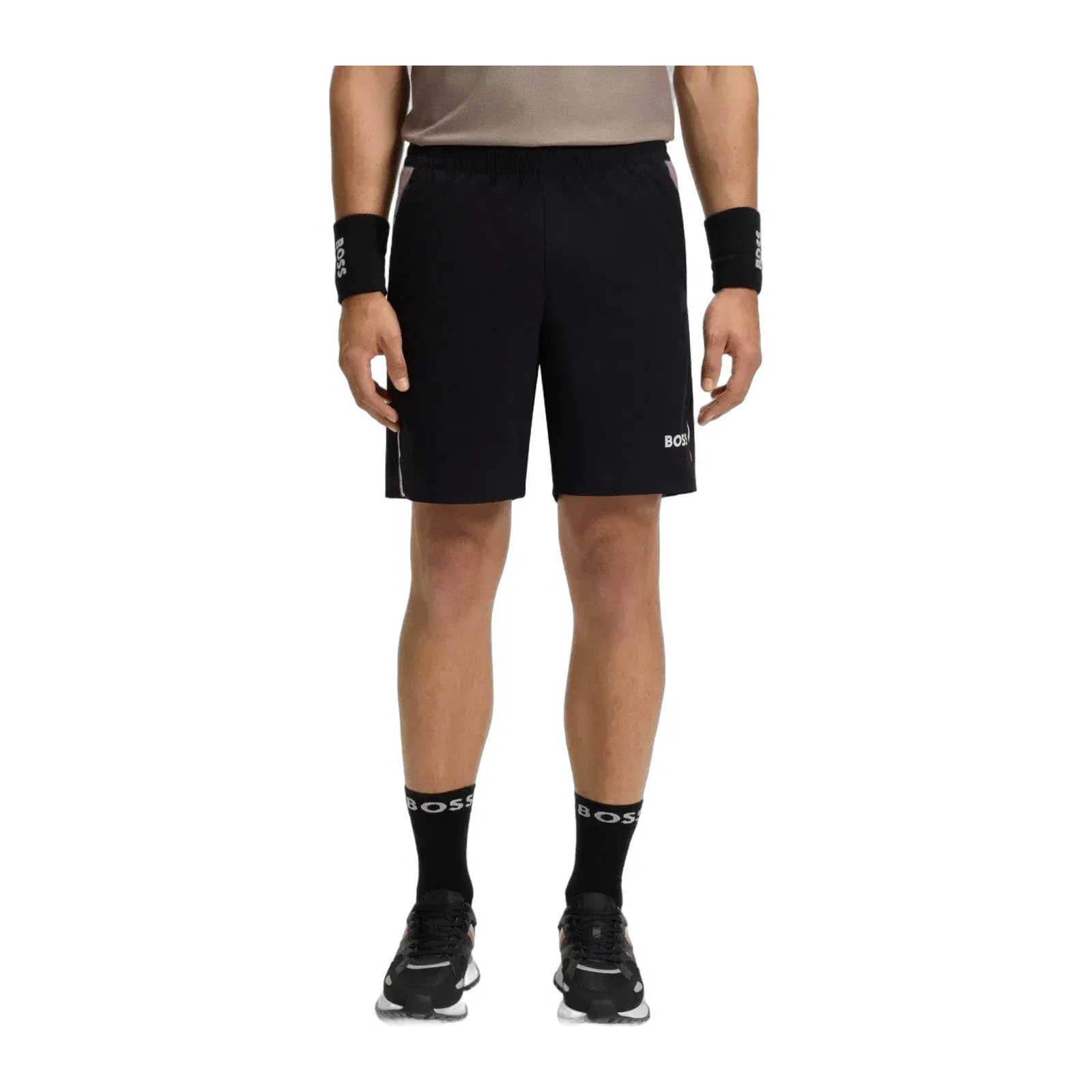 Boss Active Tennis Shorts With Moisture Management Black