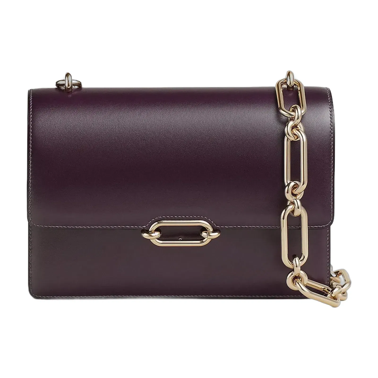 Hermes Fonsbelle Chaine Bag Raisin