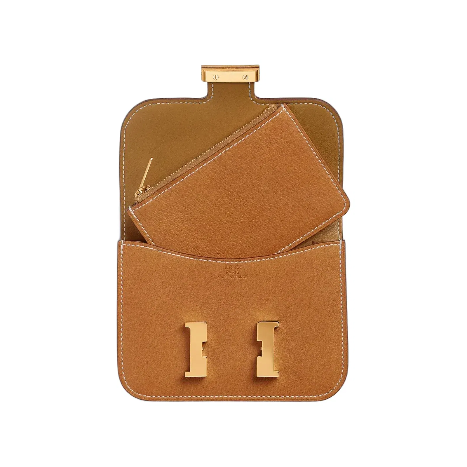 Hermes Constance Slim Wallet Navy