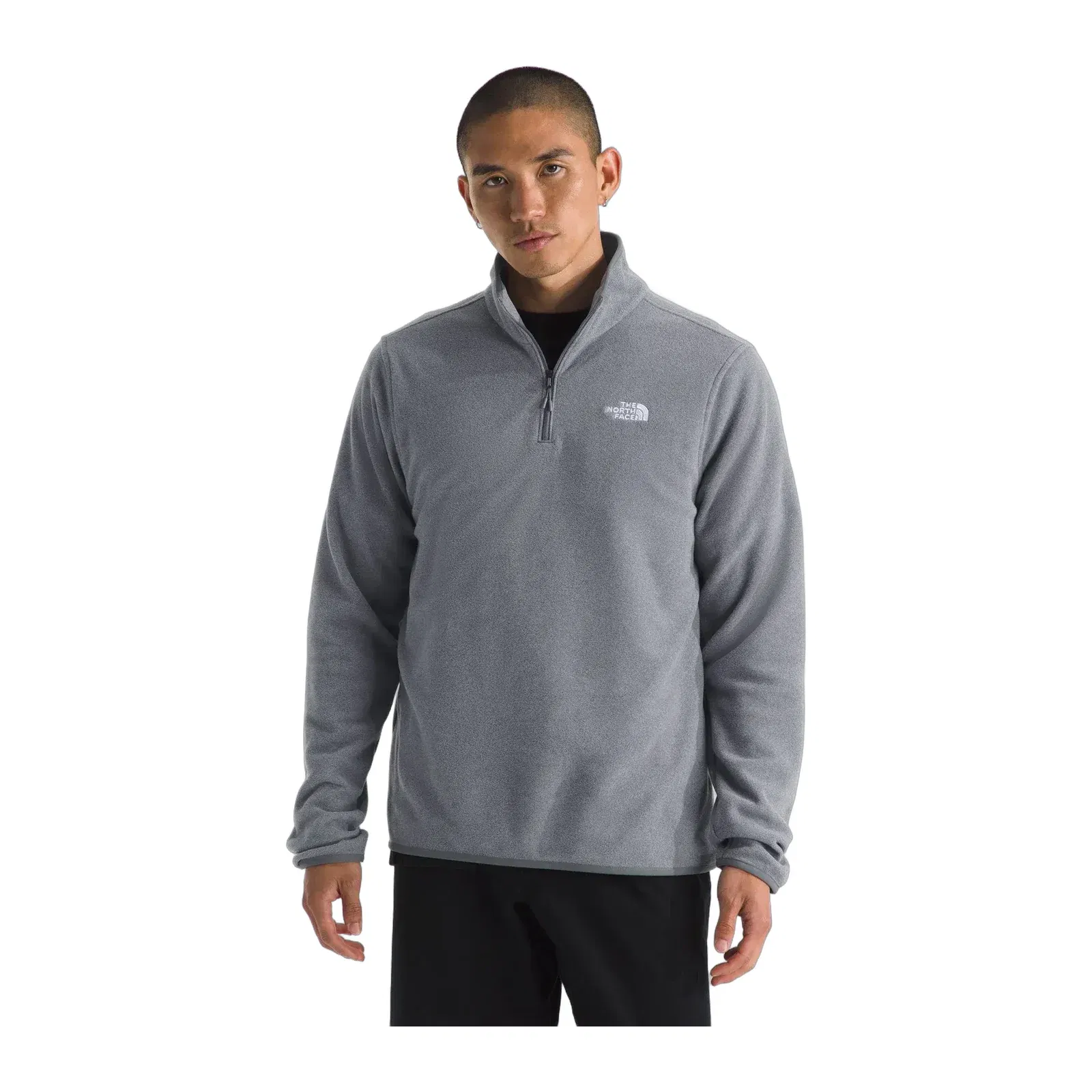 The North Face Men’s Glacier Fleece ¼-Zip Jacket TNF Mid Grey Heather