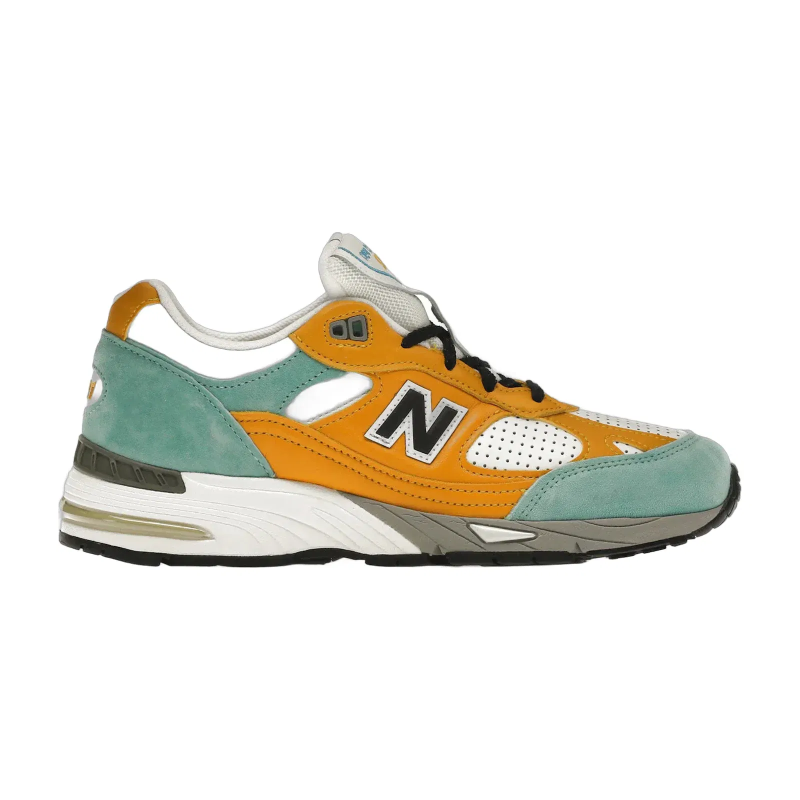 New Balance 991 Sns Yellow Blue Womens