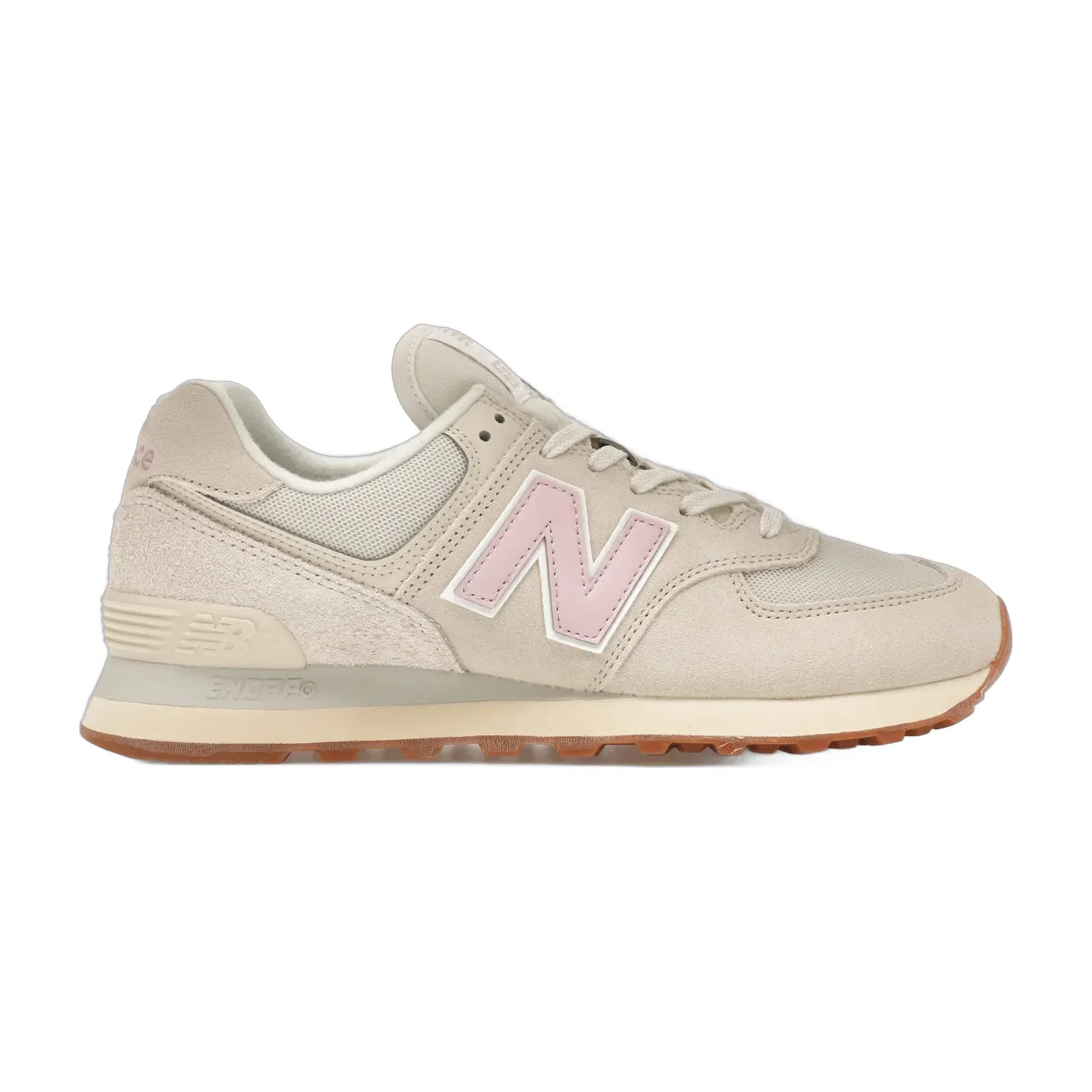 New Balance 574 Linen Century Pink Gum Womens
