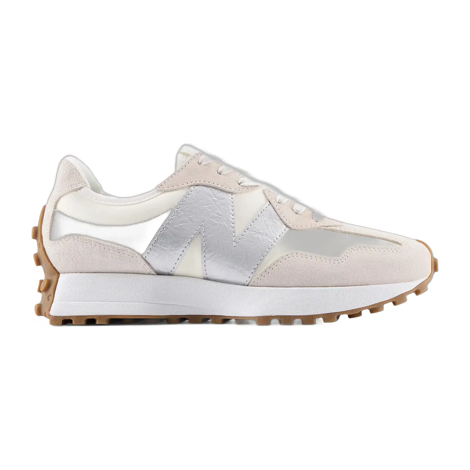 New Balance 327 Angora Silver Metallic Womens