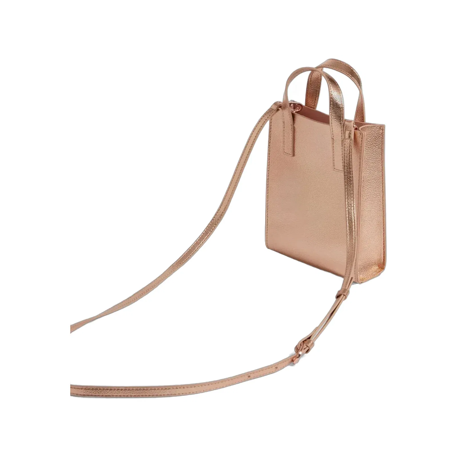 Ted Baker Rosari Metallic Rose Detail Mini Icon Tote Bag Women's
