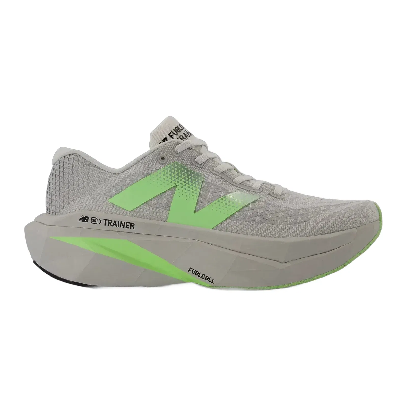 New Balance Fuelcell Supercomp Trainer V3 Grey Matter With Mint Flash And Silver Metallic Grey Matter With Mint Flash And Silver Metallic