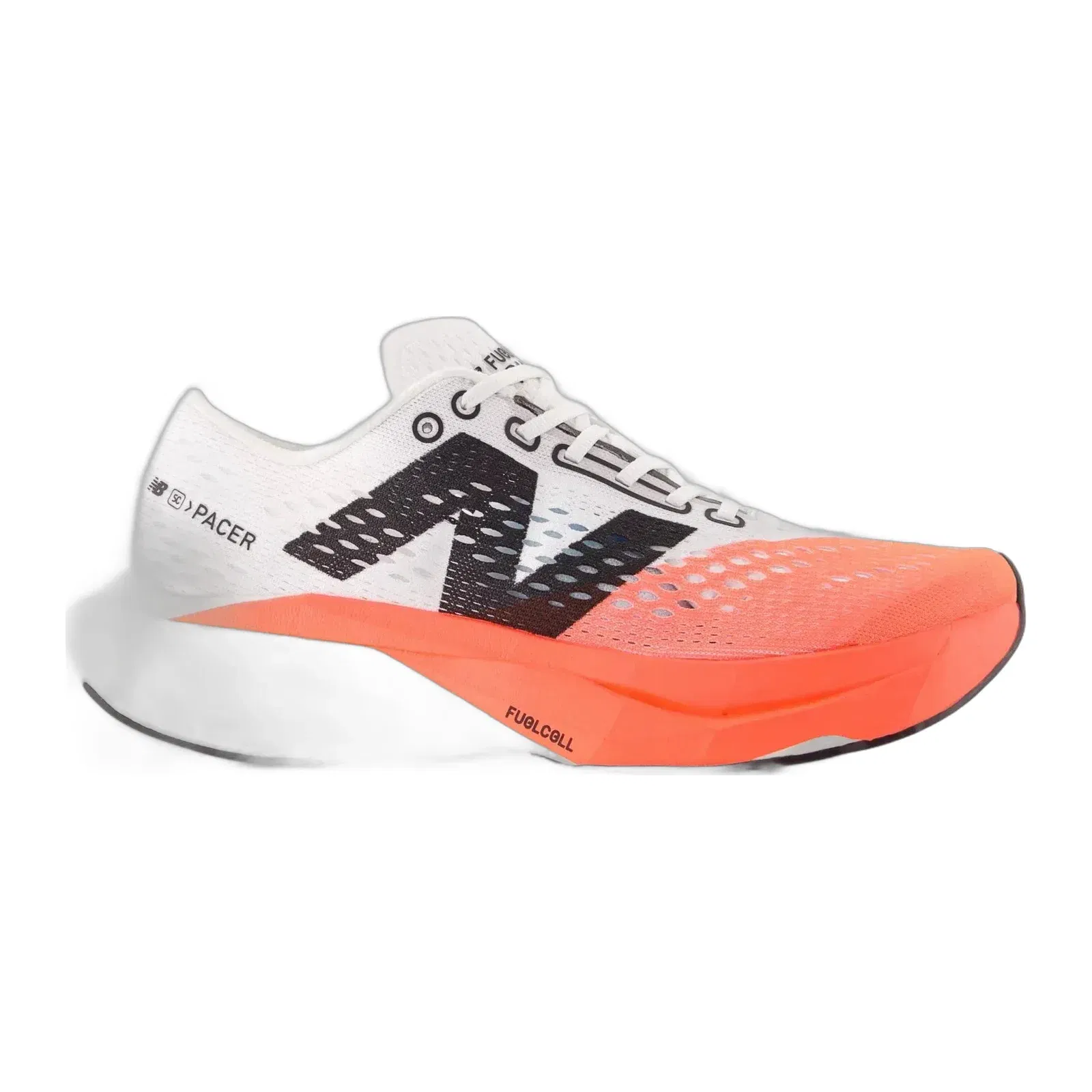New Balance Fuelcell Supercomp Pacer V2 Urgent Red With White And Black Womens Urgent Red With White And Black