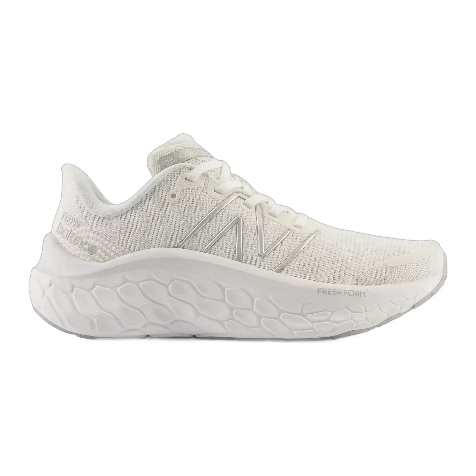New Balance Fresh Foam X Kaiha Road White With Quartz Grey And Silver Metalic Womens White With Quartz Grey And Silver Metalic