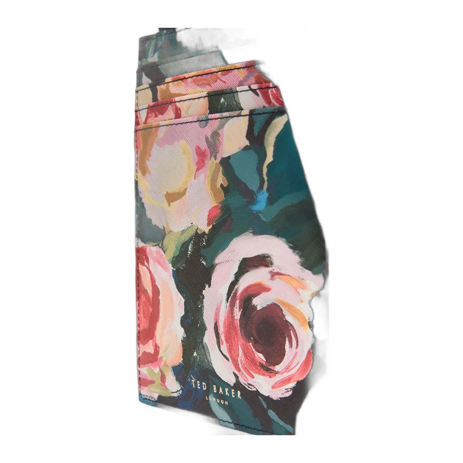 Ted Baker Kelssia Rose Print Phone Card Holder Lanyard Women's