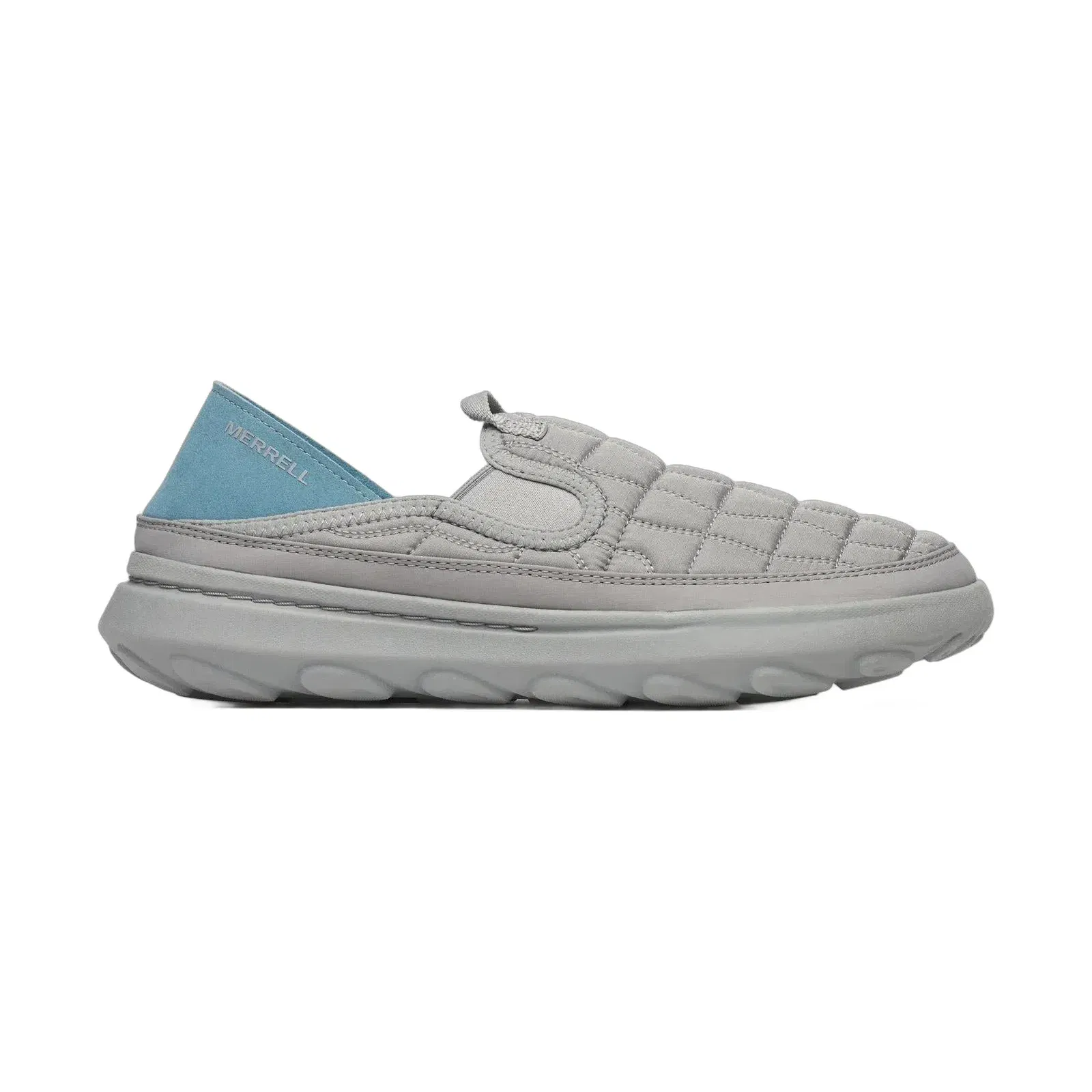 Merrell Men's Hut Moc 2 Cement/Stone Blue