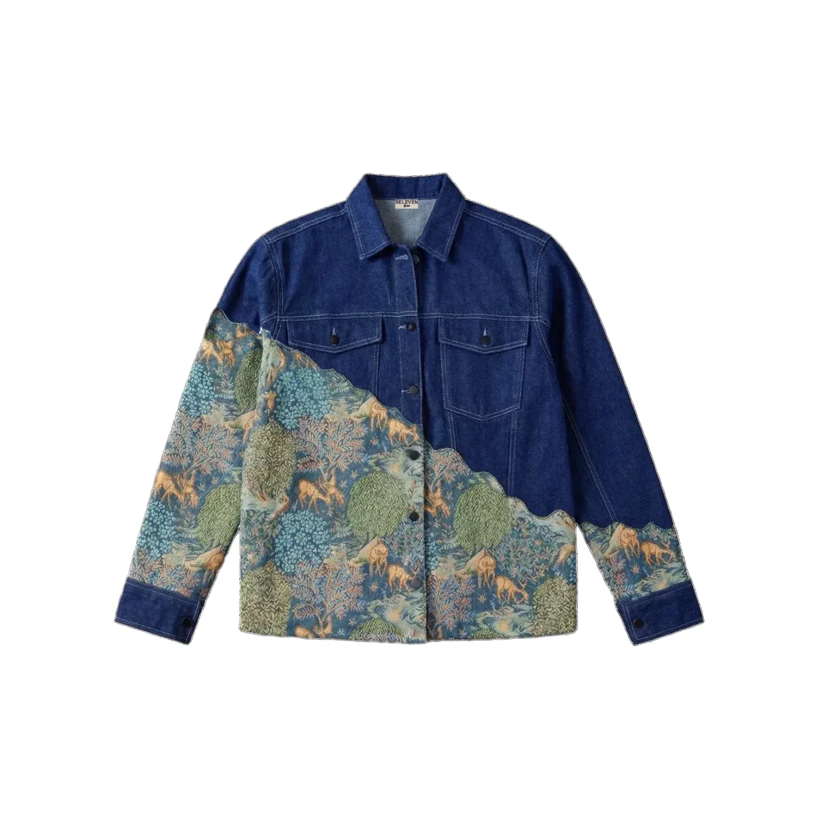 Denim Vantara Jacket ( Cord Set )