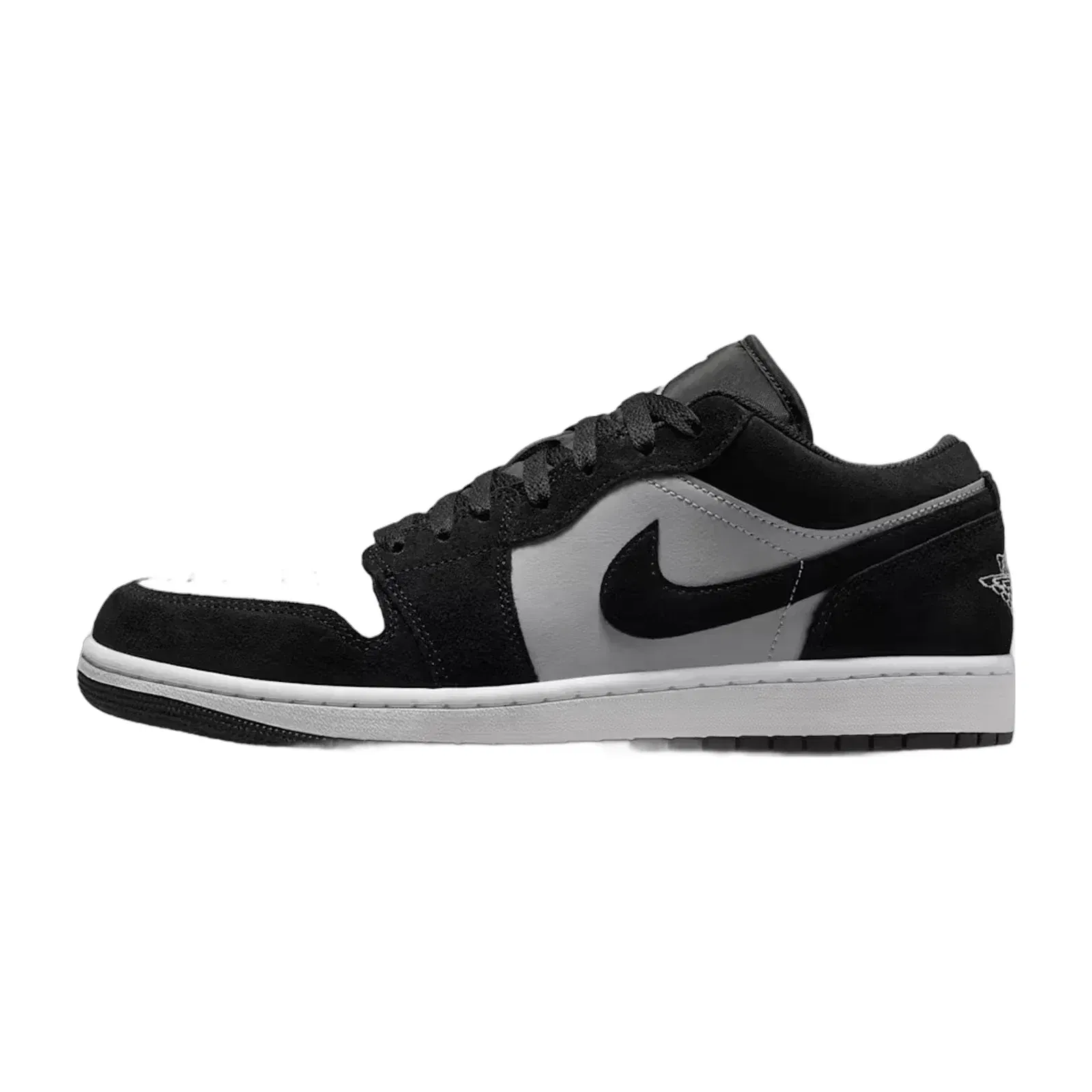 Air Jordan 1 Low Black/Light Smoke Grey/White