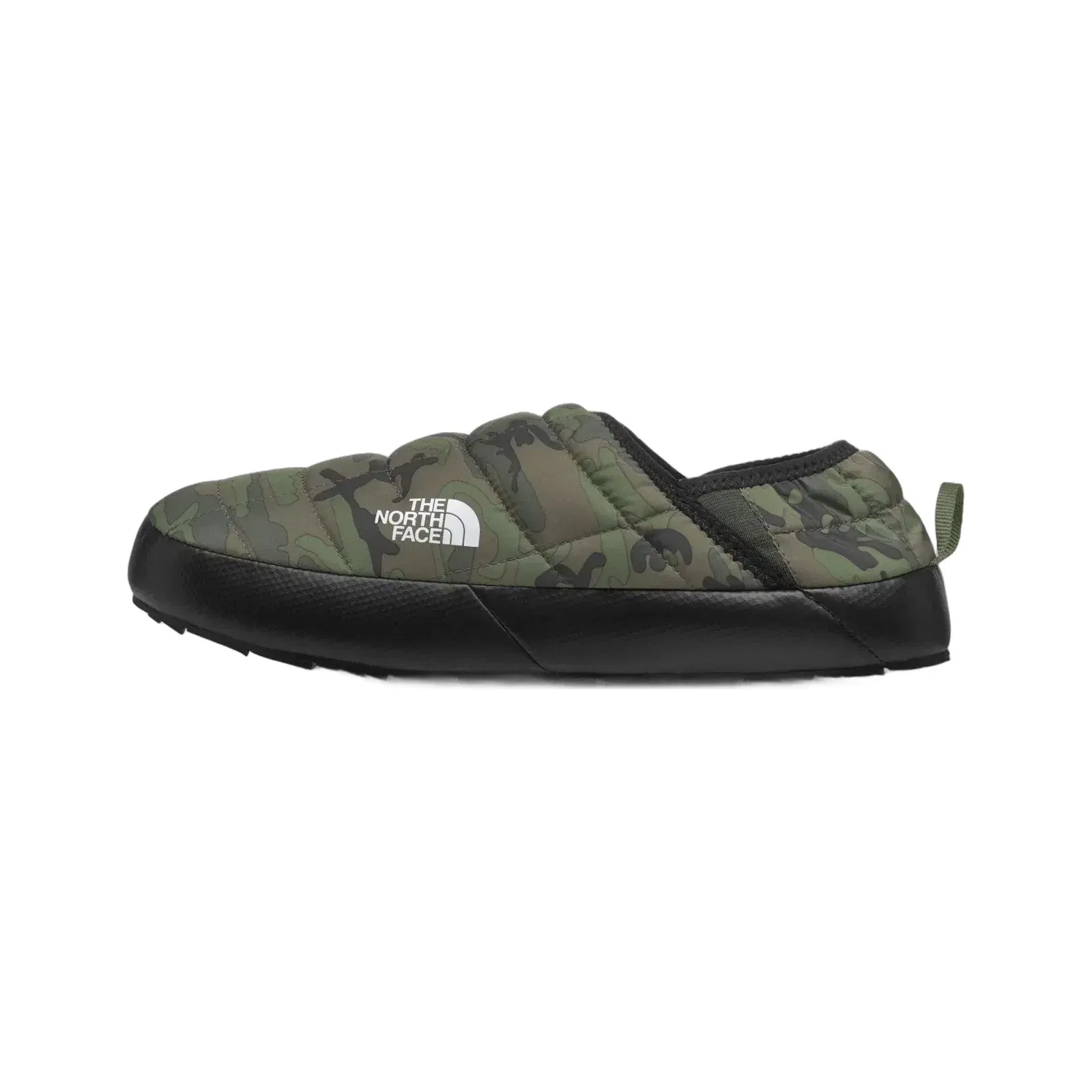 The North Face Mens Thermoball Traction Mules V Thyme Brushwood Camo Print Thyme Brushwood Camo Print