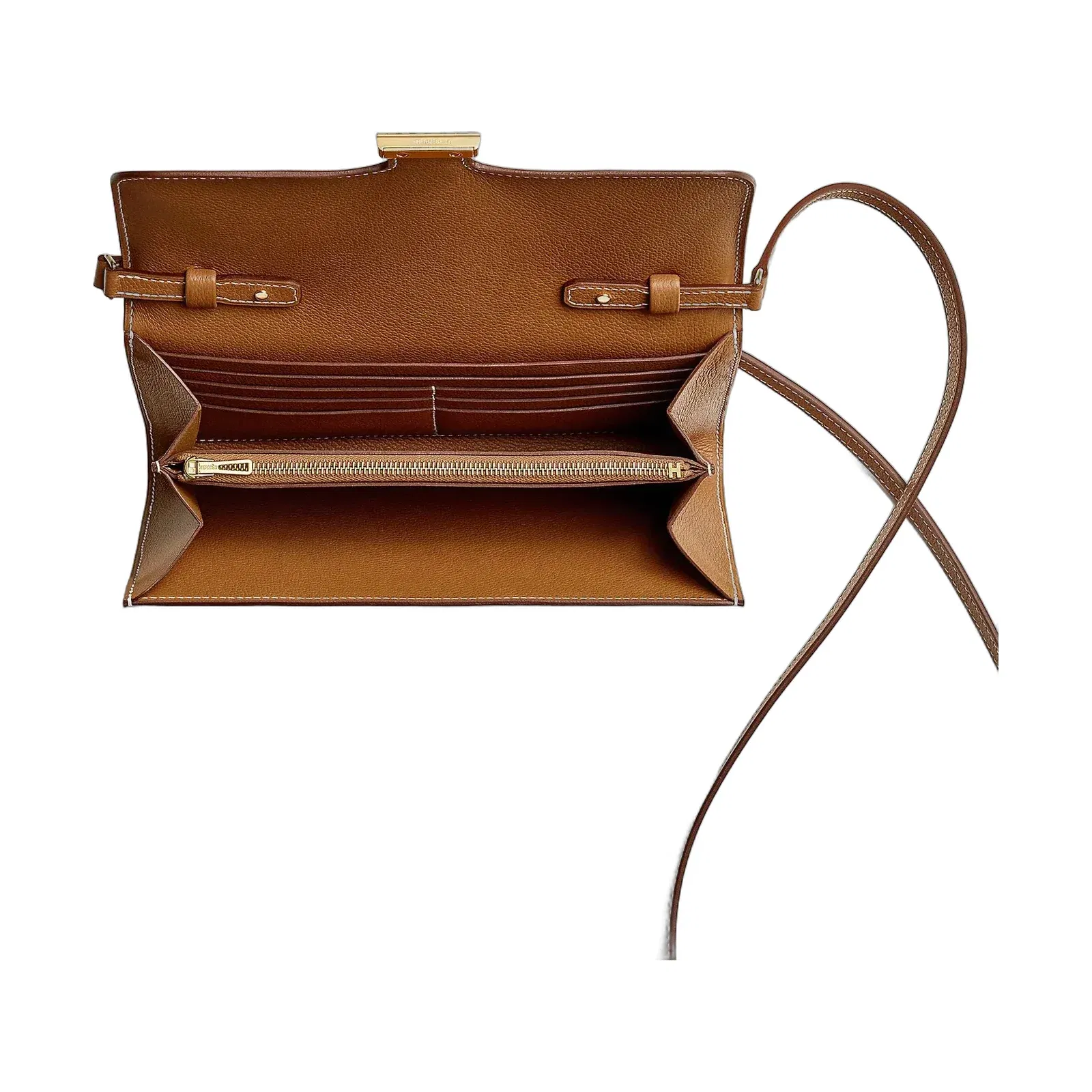 Hermes Constance To Go Wallet Bleu Thalassa