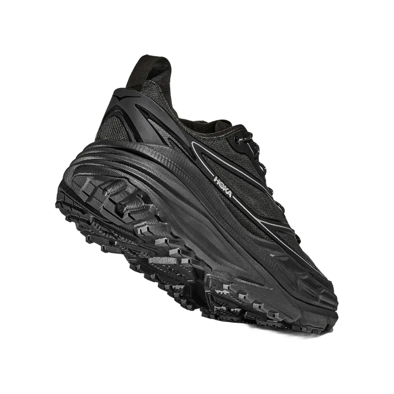 Hoka Stinson One7 Black Silver