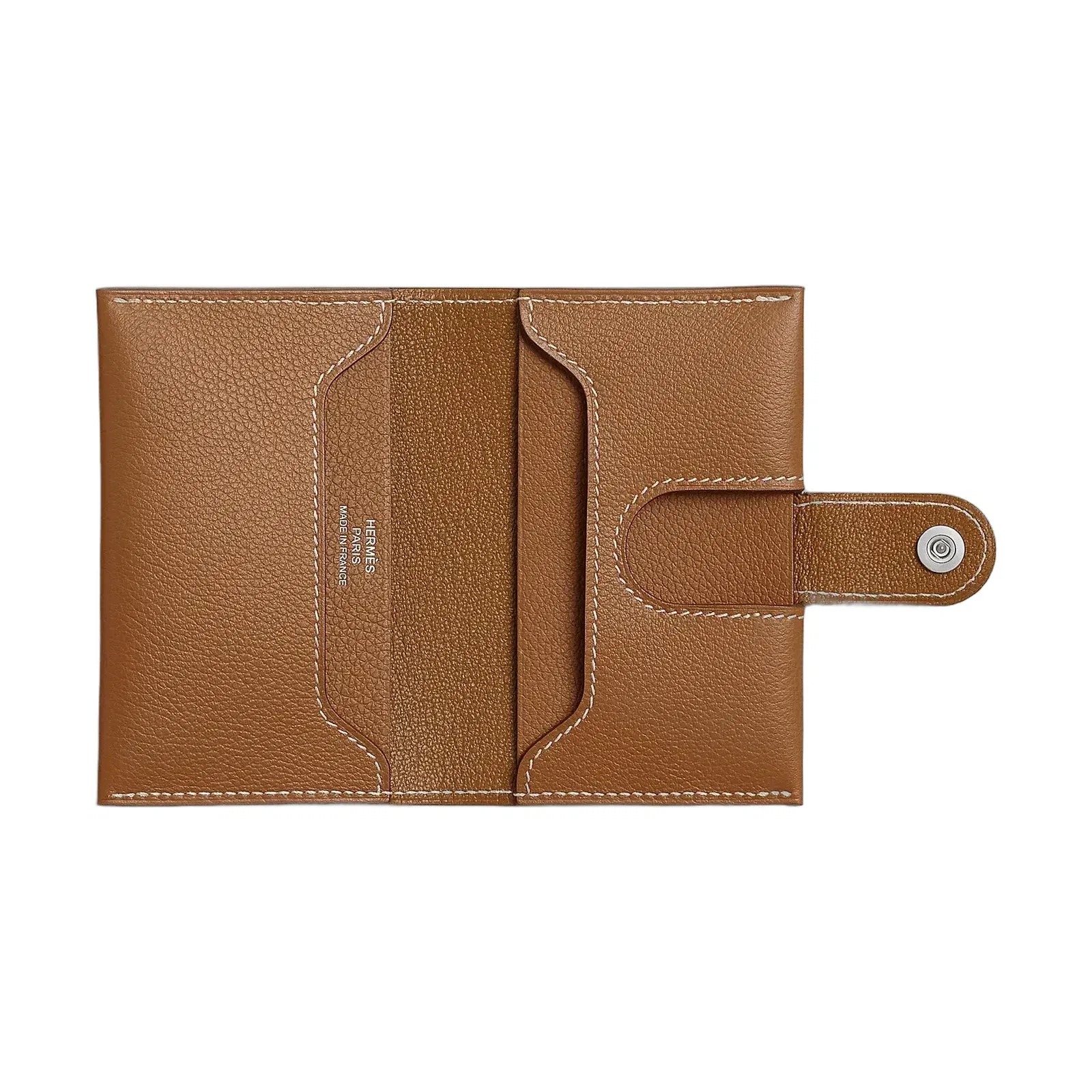 Hermes R.M.S Card Holder Bleu Zanzibar