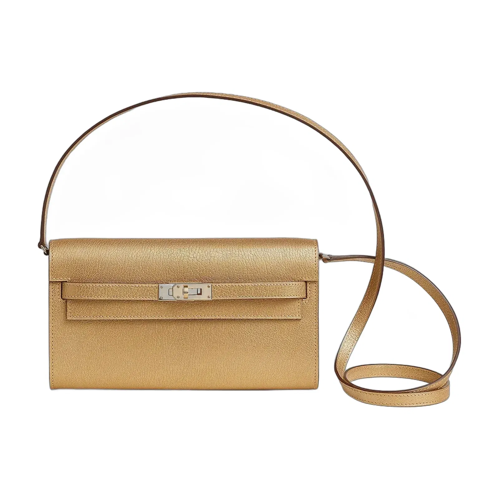 Hermes Kelly Classique To Go Wallet Vert Mangrove