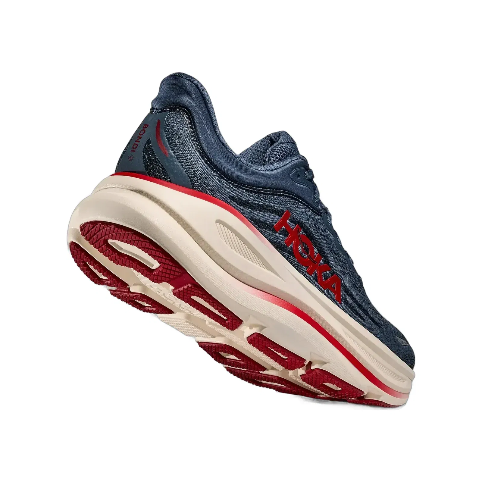 Hoka 'S Bondi 9 Thunder Cloud Vermillion