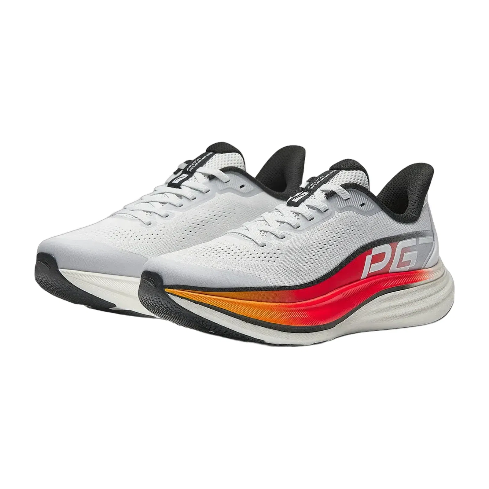 Men's ANTA PG7 3 - Gray/Red/Black